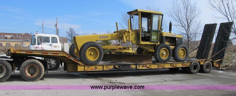 image for item B2616 1979 Chancey BT35SPS double axle lowboy trailer