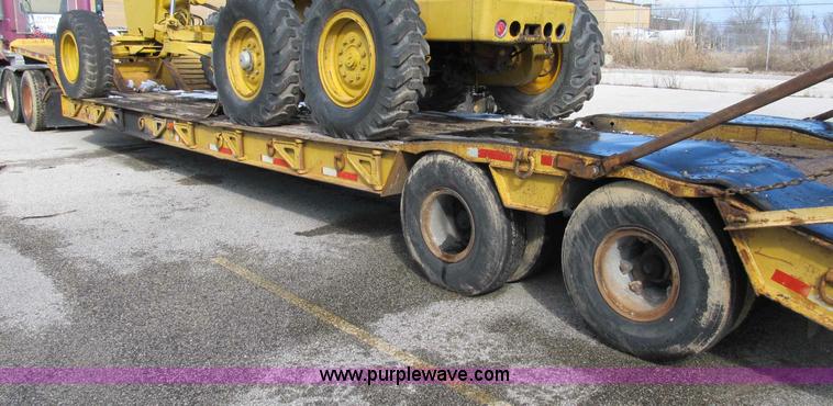 image for item B2616 1979 Chancey BT35SPS double axle lowboy trailer