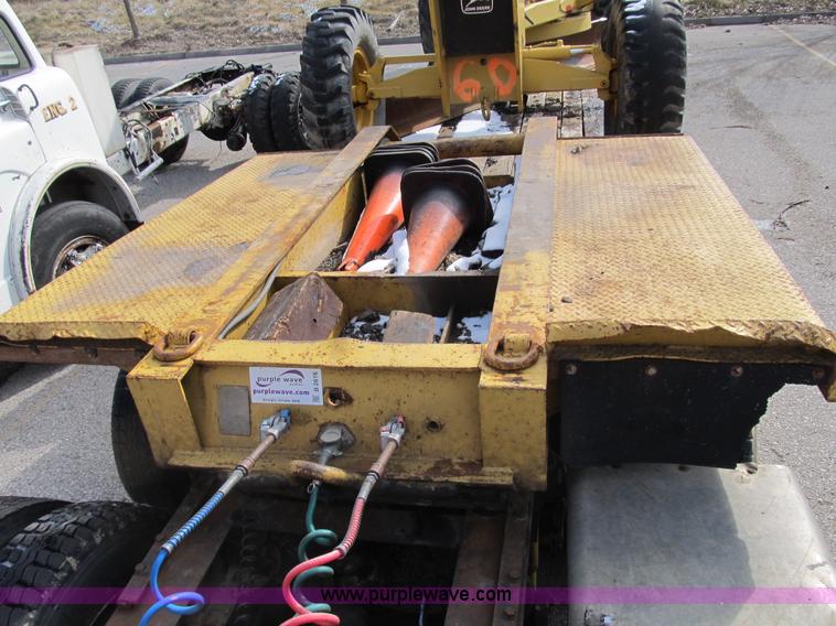 image for item B2616 1979 Chancey BT35SPS double axle lowboy trailer