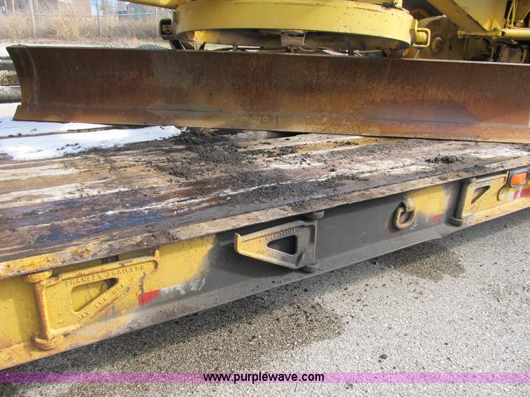 image for item B2616 1979 Chancey BT35SPS double axle lowboy trailer