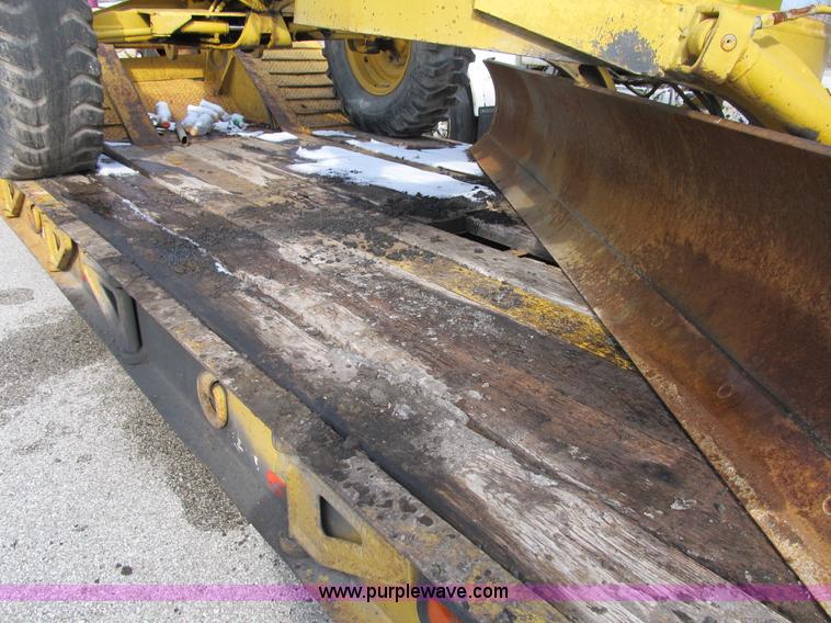 image for item B2616 1979 Chancey BT35SPS double axle lowboy trailer