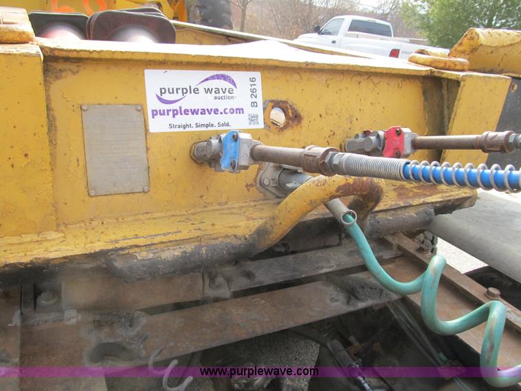 image for item B2616 1979 Chancey BT35SPS double axle lowboy trailer