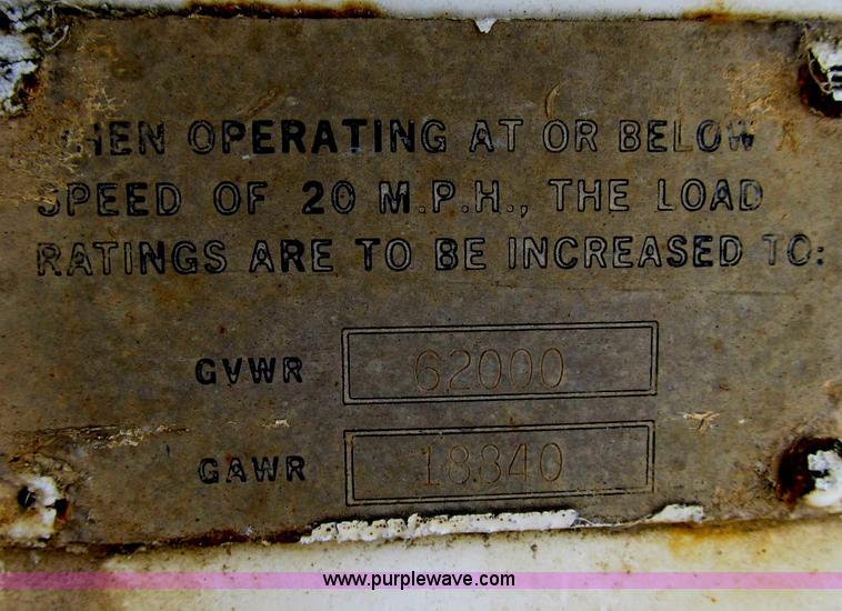 image for item B2626 1984 Phelan WT-25K lowboy trailer