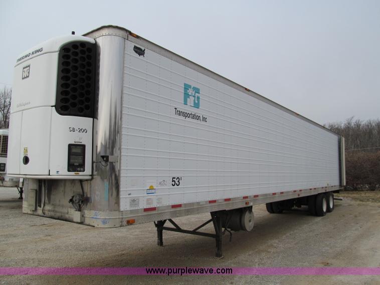 image for item D3039 2003 Wabash 53' reefer trailer