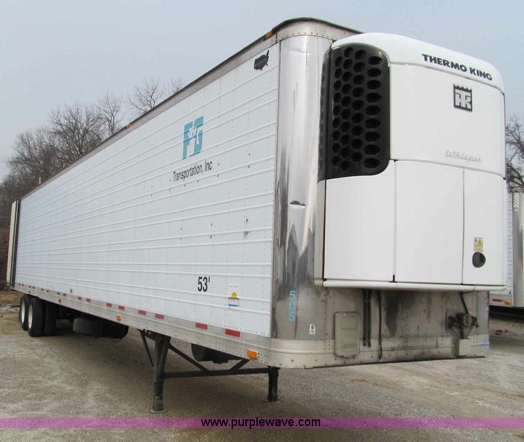 image for item D3039 2003 Wabash 53' reefer trailer
