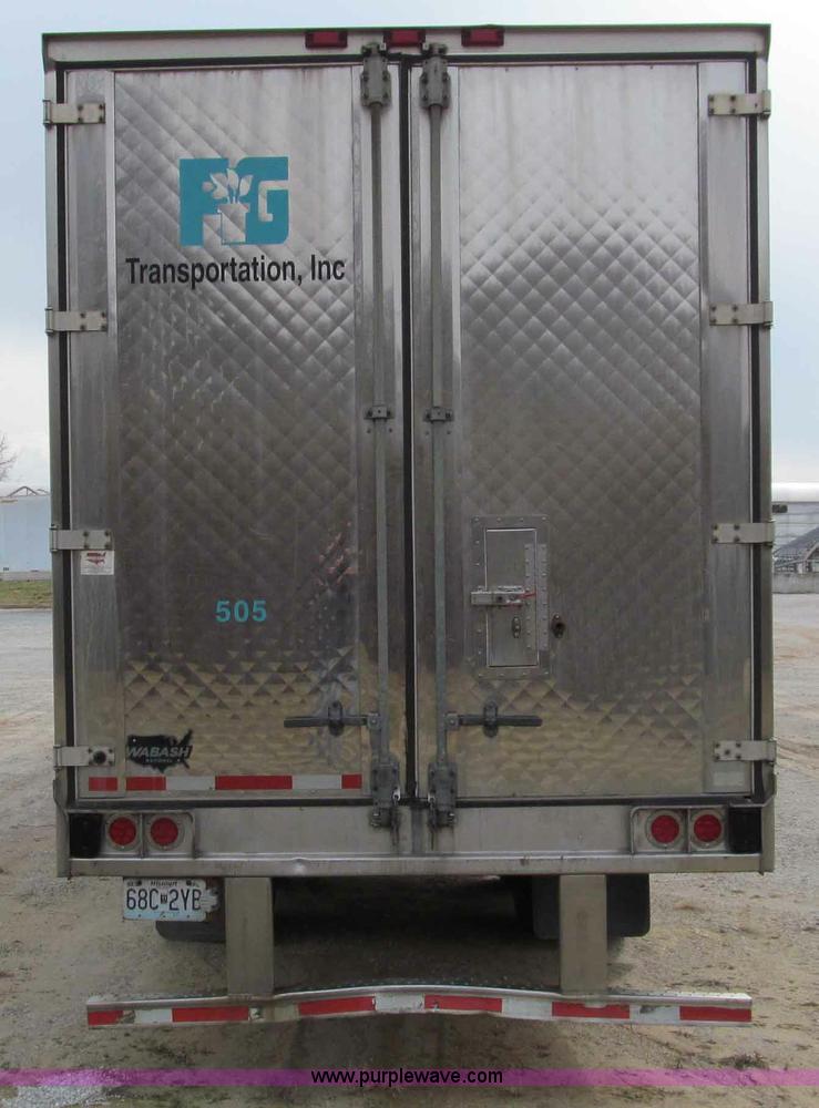 image for item D3039 2003 Wabash 53' reefer trailer