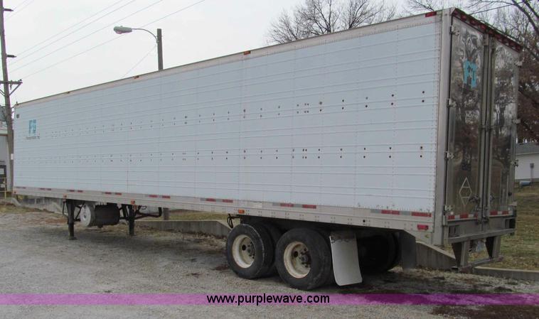 image for item D3040 1996 Wabash 48' reefer trailer