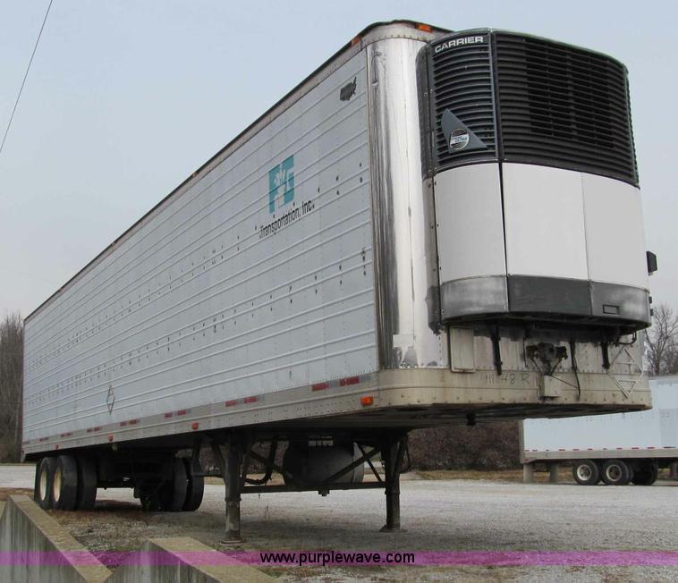 image for item D3040 1996 Wabash 48' reefer trailer