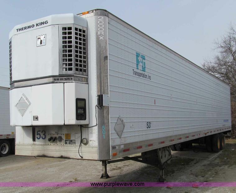 image for item D3041 1996 Utility 52' reefer trailer