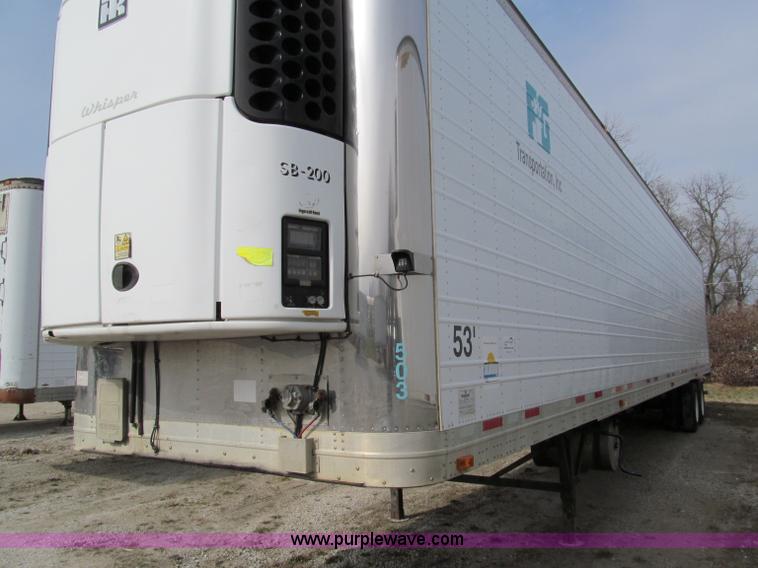 image for item D3042 2003 Wabash 53' reefer trailer