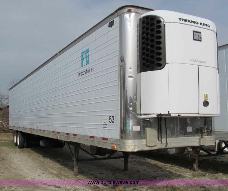 image for item D3042 2003 Wabash 53' reefer trailer