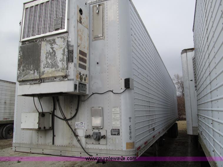 image for item D3046 1989 Timpte 48' reefer trailer