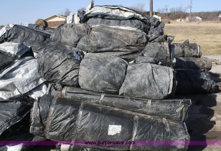 image for item A6847 Approx 80 concrete tarps