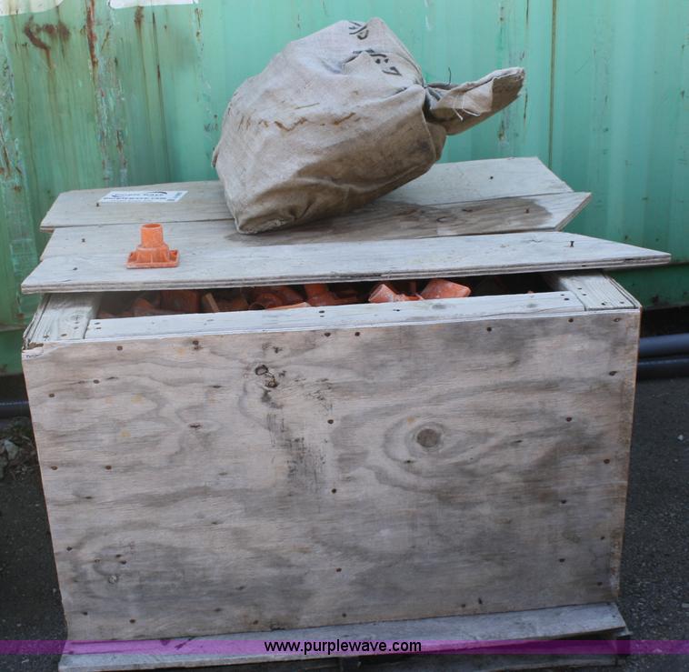 image for item A6907 Crate of Rebar caps