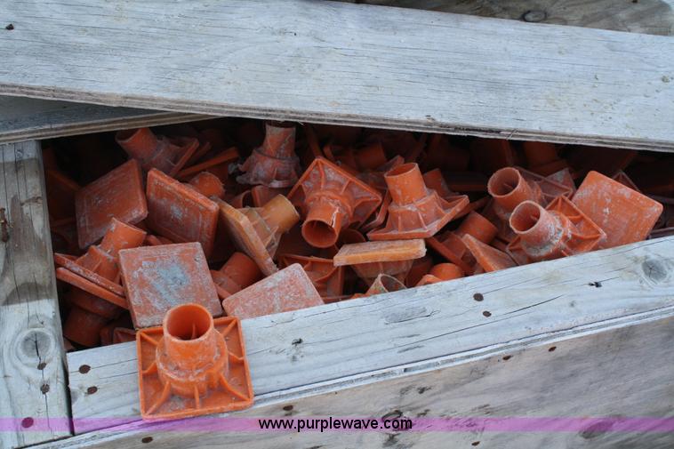 image for item A6907 Crate of Rebar caps