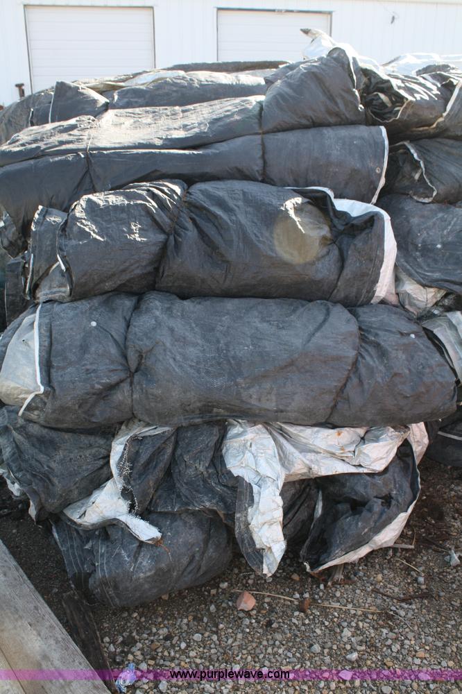 image for item A6943 Approximately 90 12' x 25' concrete double tarps