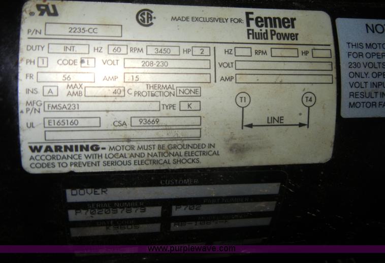 image for item A6950 Rotary lift