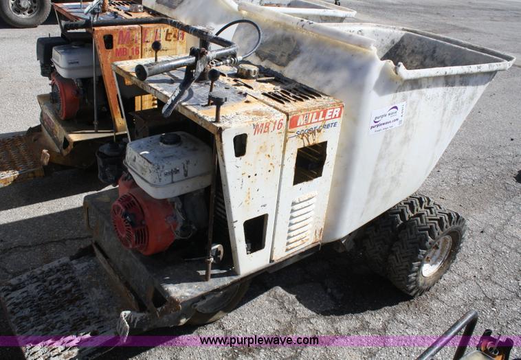 image for item A6971 Miller MB16 concrete buggy