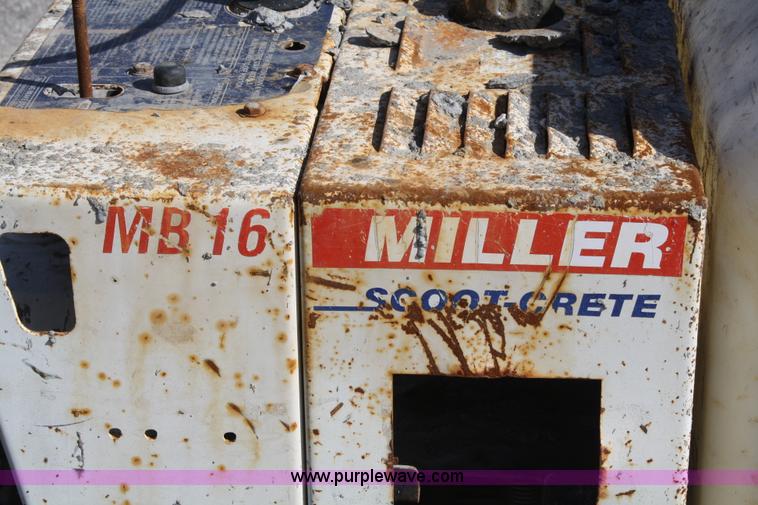 image for item A6971 Miller MB16 concrete buggy