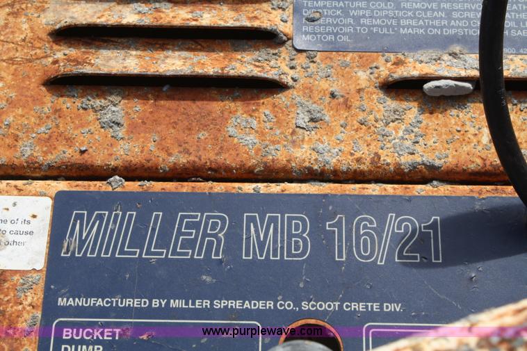 image for item A6972 Miller MB16 concrete buggy