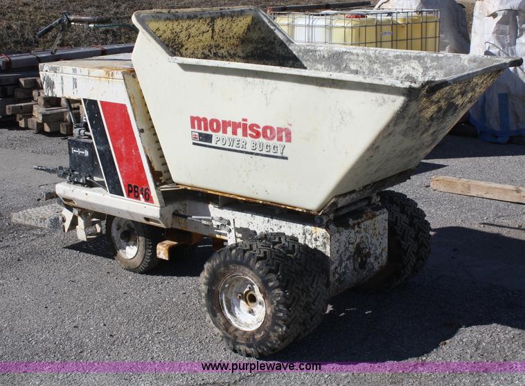 image for item A6973 Morrison Concrete DB16 power buggy
