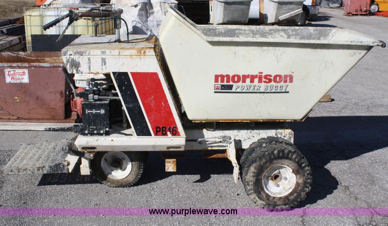image for item A6973 Morrison Concrete DB16 power buggy