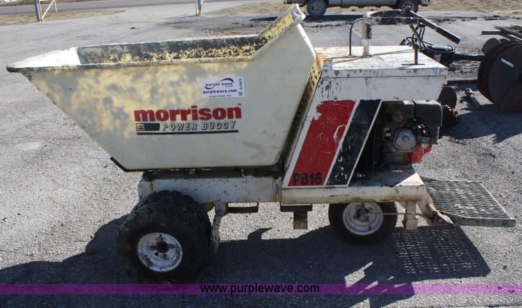 image for item A6973 Morrison Concrete DB16 power buggy