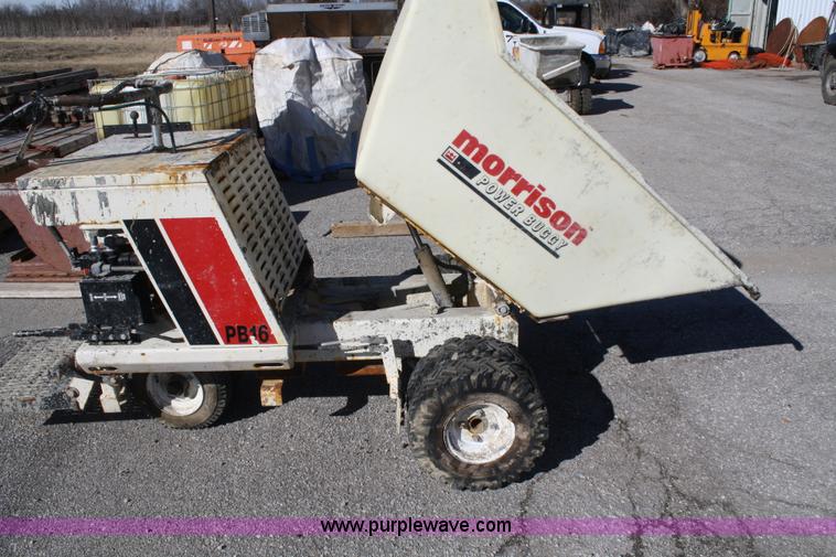 image for item A6973 Morrison Concrete DB16 power buggy