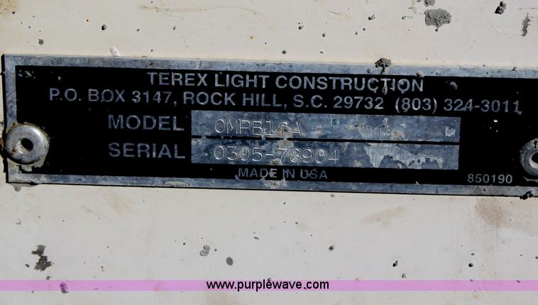 image for item A6973 Morrison Concrete DB16 power buggy