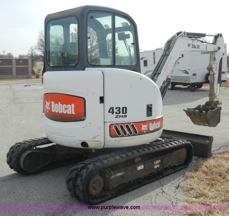 image for item C4101 2004 Bobcat 430ZHS G compact excavator