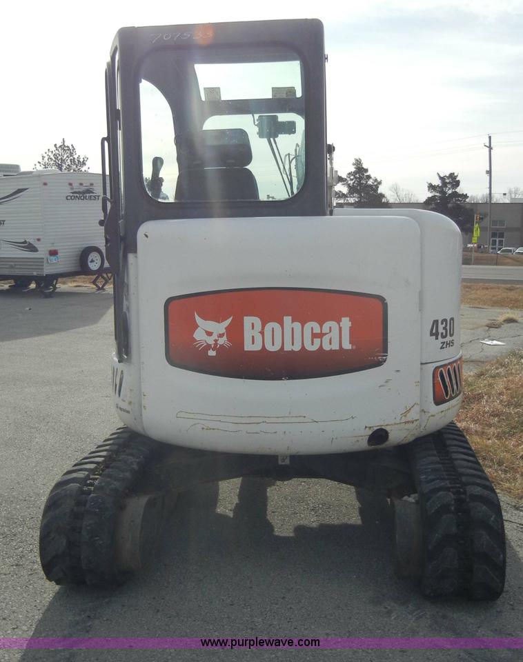 image for item C4101 2004 Bobcat 430ZHS G compact excavator
