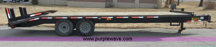 image for item C4102 2007 Kaufman 20' dual axle trailer