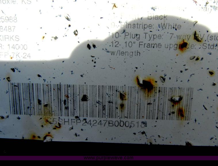 image for item C4102 2007 Kaufman 20' dual axle trailer