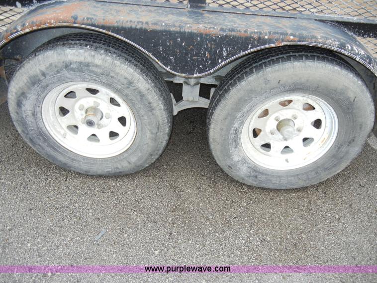 image for item C4106 2005 Rice 18.5' tandem axle trailer