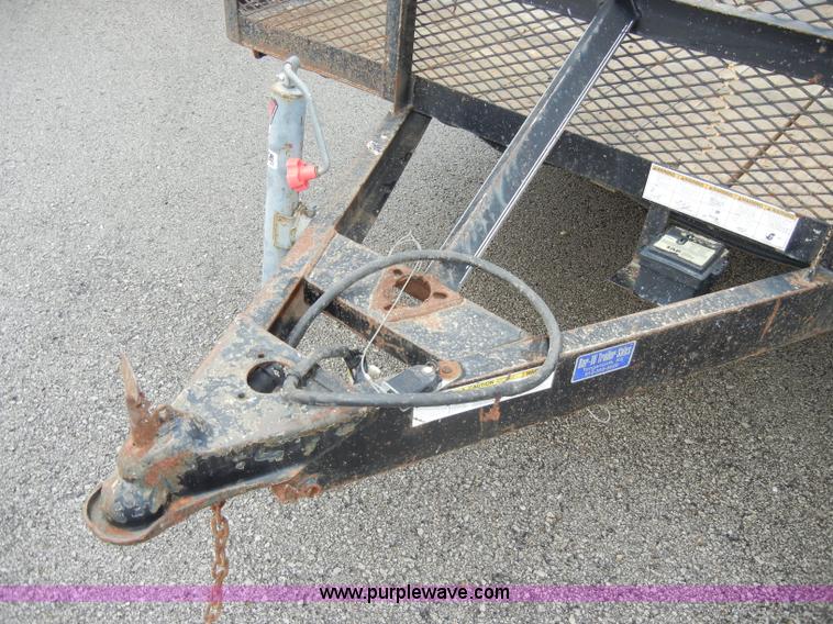 image for item C4106 2005 Rice 18.5' tandem axle trailer