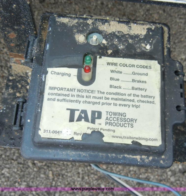 image for item C4106 2005 Rice 18.5' tandem axle trailer