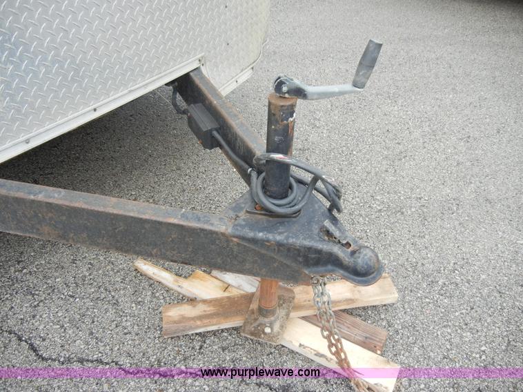 image for item C4107 2002 14' enclosed trailer