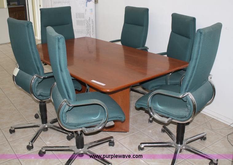 image for item H9703 Conference table and chairs