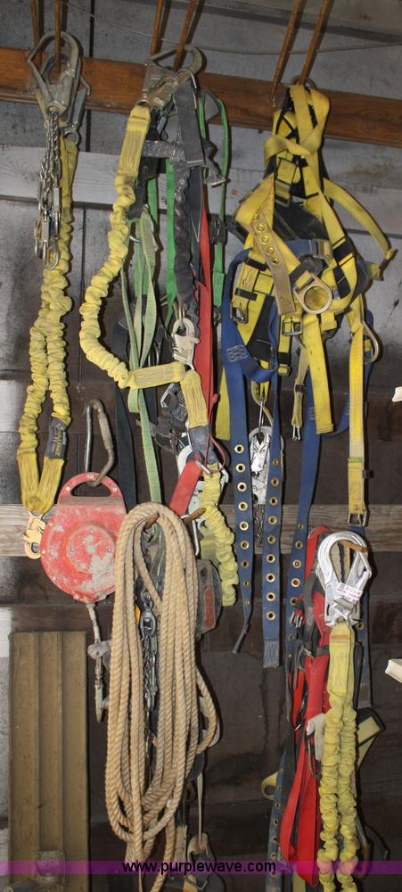 image for item H9722 Assorted safety harness equipment