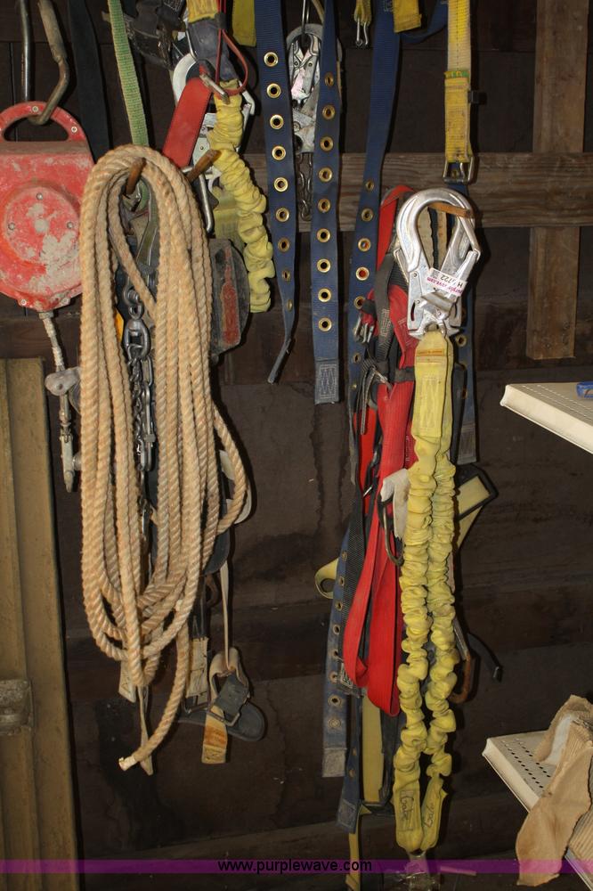 image for item H9722 Assorted safety harness equipment