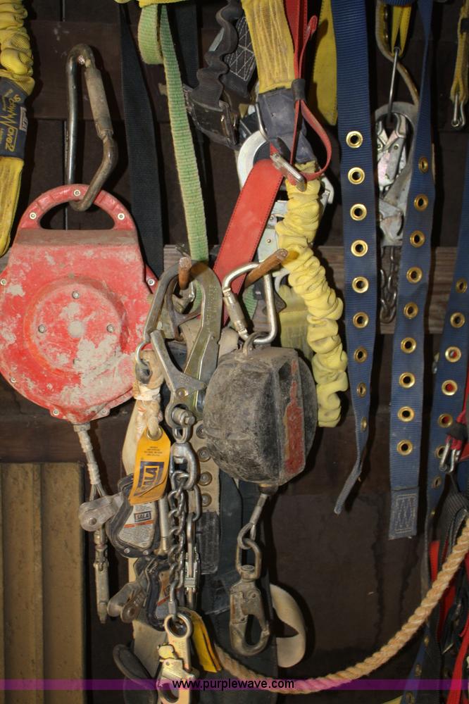 image for item H9722 Assorted safety harness equipment