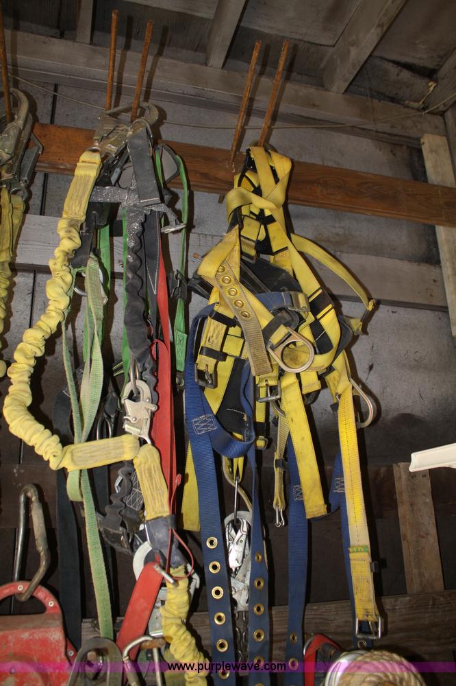 image for item H9722 Assorted safety harness equipment