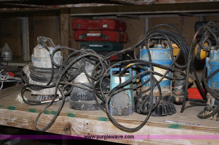 image for item H9730 (8) assorted electric water pumps