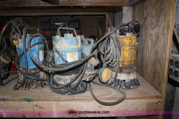 image for item H9730 (8) assorted electric water pumps