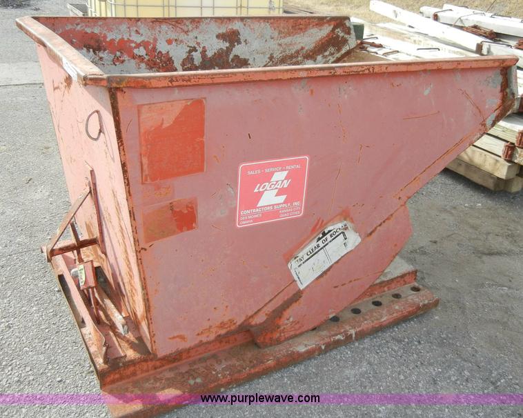 image for item J9380 5' x 3' demo self dumping hopper
