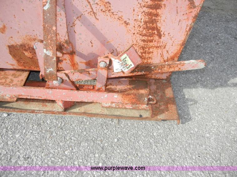 image for item J9380 5' x 3' demo self dumping hopper