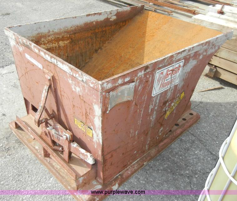 image for item J9381 Galbreath 46" x 30" demo self dumping hopper