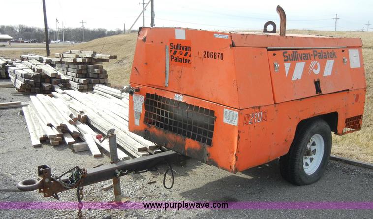 image for item J9385 Sullivan Palatek D210Q portable compressor