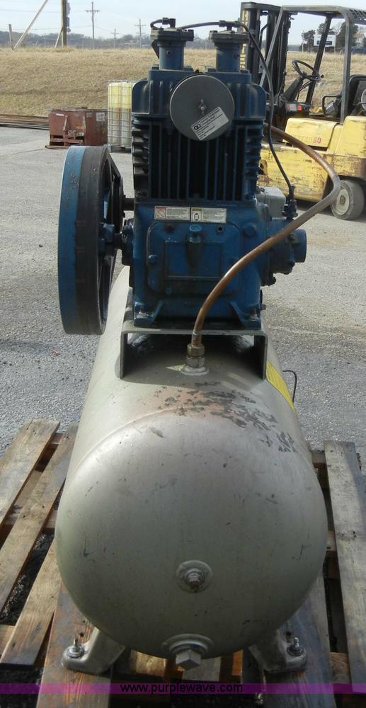 image for item J9392 National 200 gallon air compressor