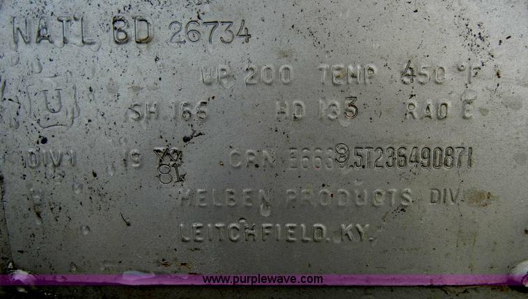 image for item J9392 National 200 gallon air compressor